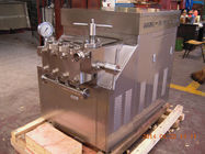 Endüstriyel elektrikli İki aşamalı dişli kutusu süt homojenleştirici Makinesi 3000L / H 22 KW