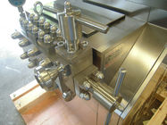 304 Paslanmaz Çelik Süt Homojenizatör Makinesi İki Aşamalı Mekanik Basınç
