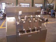 300 Bar Basınçlı Yüksek Hızlı Süt Homojenizatör Makinesi 1500L / H