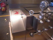 Pnömatik Kontrol Süt İçecek 1500L / H Süt Homojenizatör Makinesi