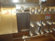 Çelik 32Mpa Kompakt Süt Sütü Homojenizatör Makinesi